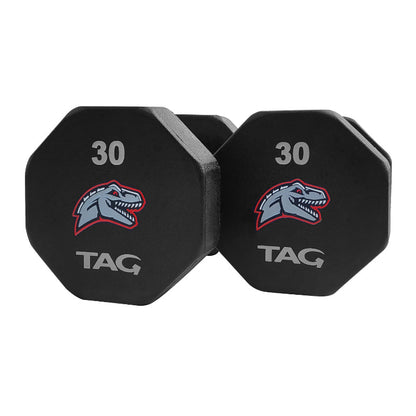 TAG Fitness 8 Sided Premium Ultrathane Dumbbell (Pair)